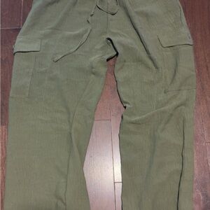 Stylish Olive Cargo Pants for Women